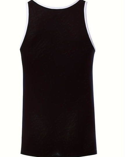 Débardeur sans manches à col rond pour homme