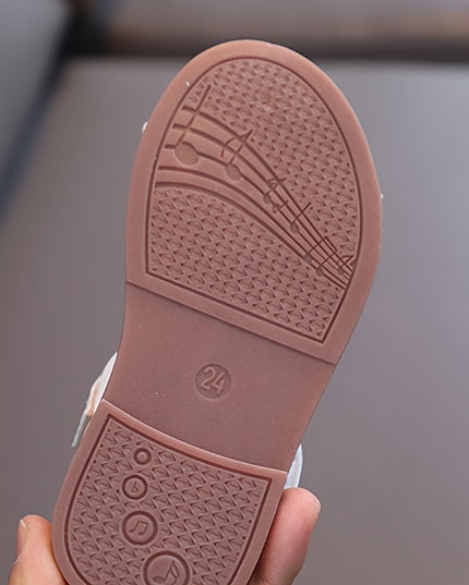 Sandales pour bébés filles avec fermeture