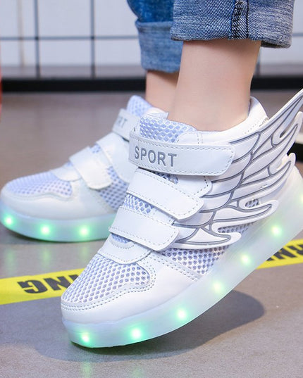 Baskets lumineuses pour enfants