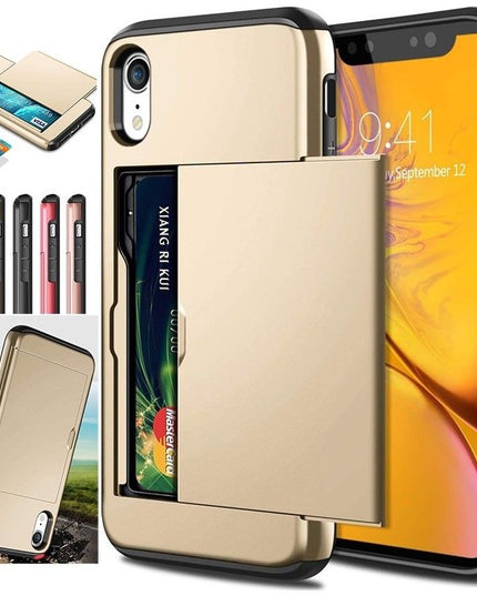 Étui Iphone avec emplacement cartes