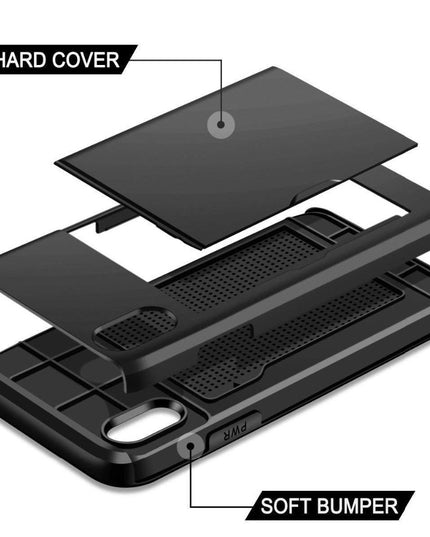 Étui Iphone avec emplacement cartes