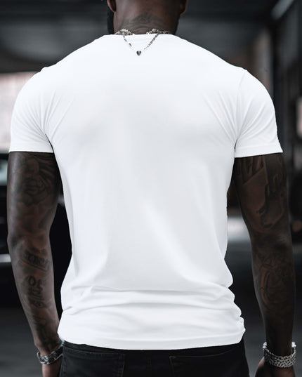 T-shirts à manches courtes imprimés bétail pour homme