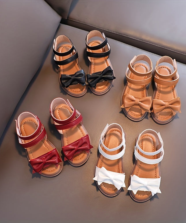 Sandales pour bébés filles avec fermeture