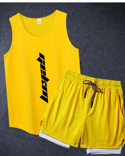 Ensemble de vêtements de sport d'été pour homme