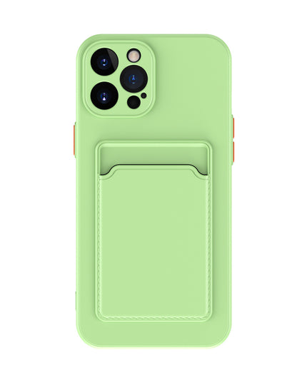 Coque de téléphone en silicone de couleur unie et simple