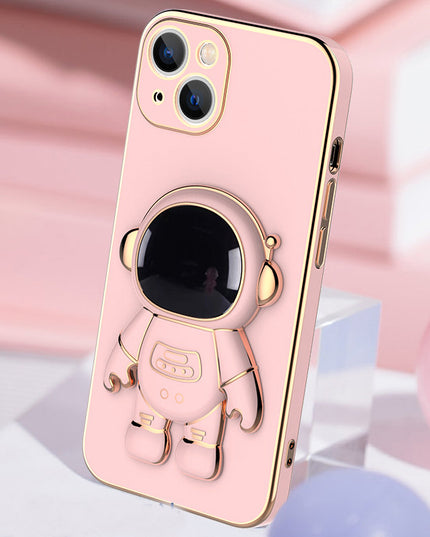 Coque de téléphone 3D astronaute avec support anti-chute