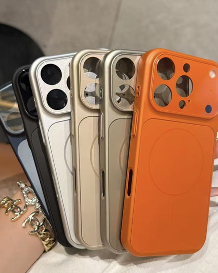 Coque iPhone 17 Air 16 15 14 13 Pro Max avec charge sans fil magnétique