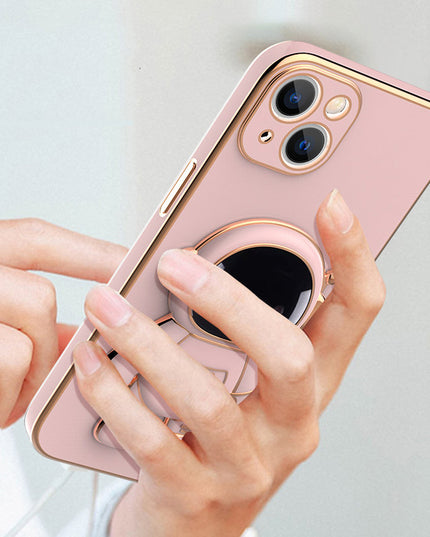 Coque de téléphone 3D astronaute avec support anti-chute