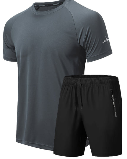 Ensemble 2 pièces pour homme pour l'entraînement