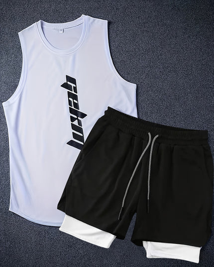 Ensemble de vêtements de sport d'été pour homme