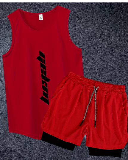 Ensemble de vêtements de sport d'été pour homme