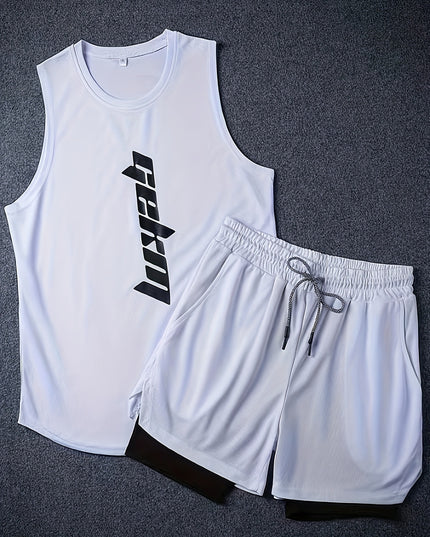 Ensemble de vêtements de sport d'été pour homme