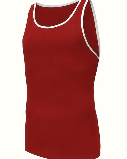 Débardeur sans manches à col rond pour homme