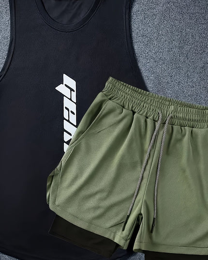 Ensemble de vêtements de sport d'été pour homme