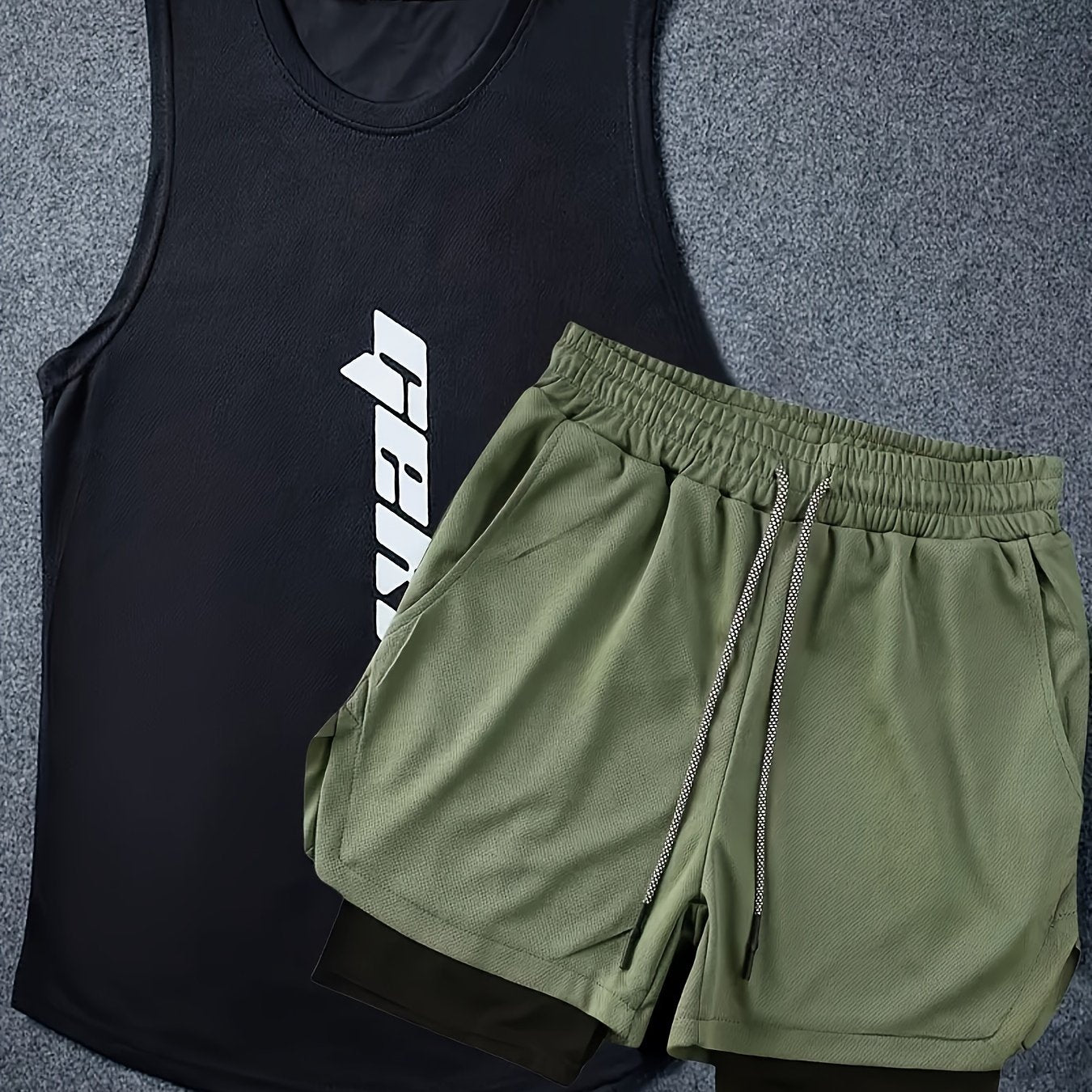 Ensemble de vêtements de sport d'été pour homme