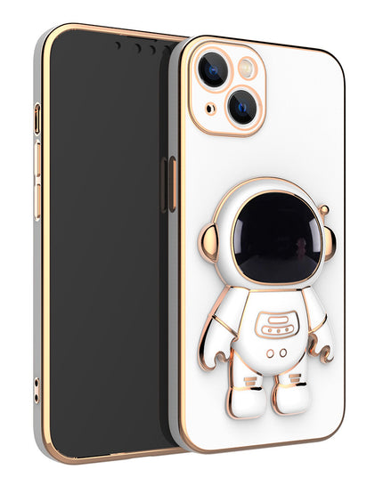 Coque de téléphone 3D astronaute avec support anti-chute