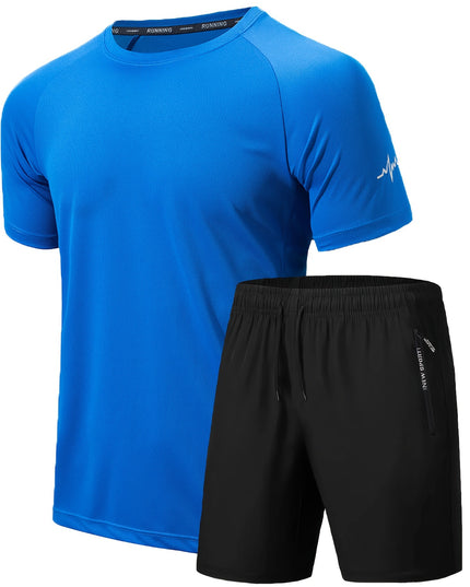 Ensemble 2 pièces pour homme pour l'entraînement