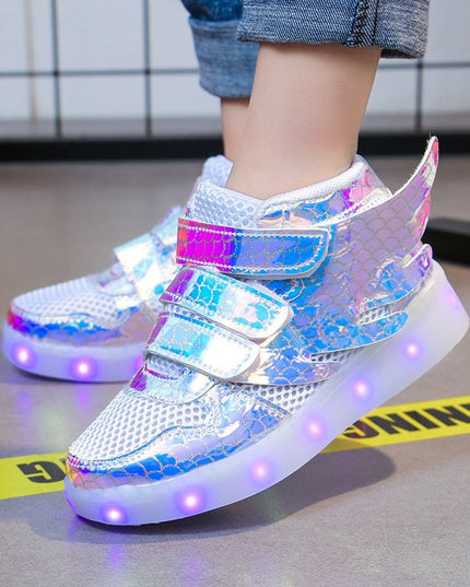 Baskets lumineuses pour enfants