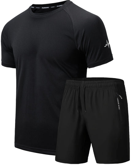 Ensemble 2 pièces pour homme pour l'entraînement