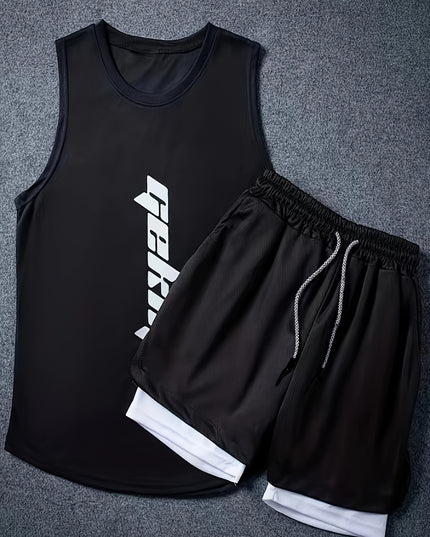 Ensemble de vêtements de sport d'été pour homme