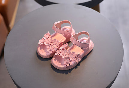 Adorables sandales fleuries pour filles