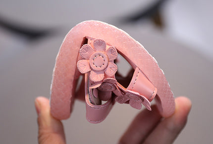 Adorables sandales fleuries pour filles