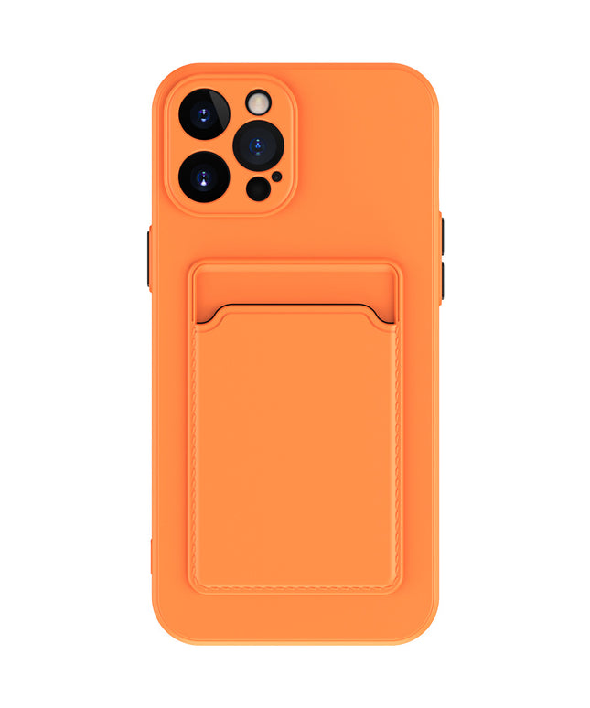 Coque de téléphone en silicone de couleur unie et simple