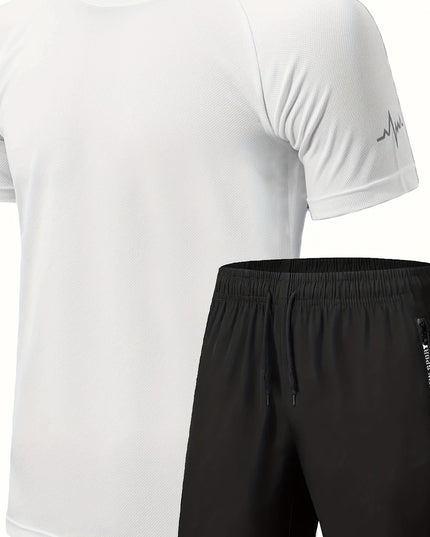 Ensemble 2 pièces pour homme pour l'entraînement