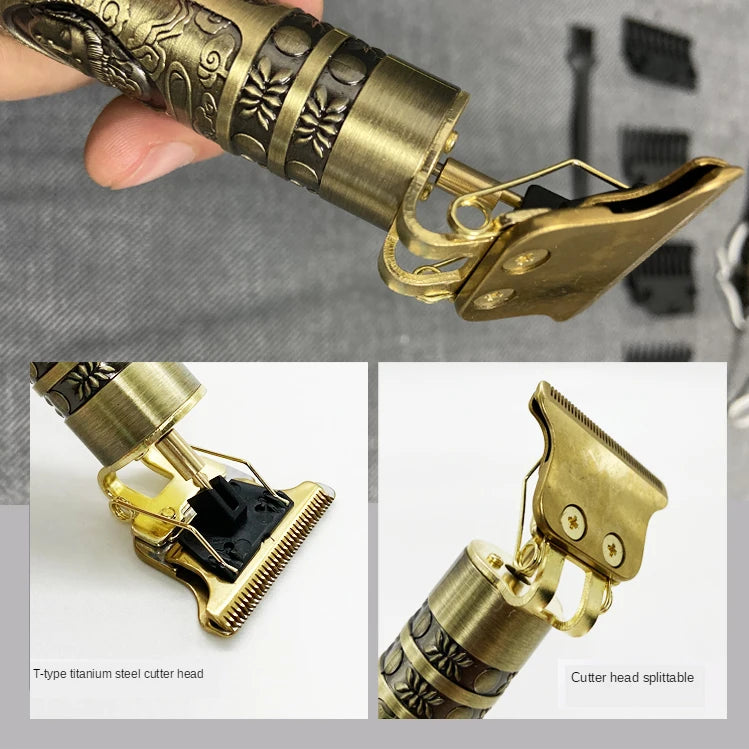 Tondeuse à cheveux T9 pour hommes, rasoir électrique