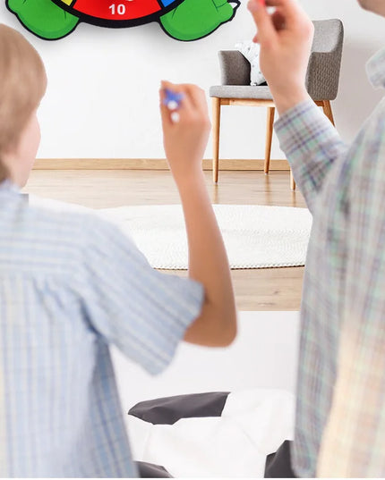 Jeu de sport Montessori avec 2 balles collantes