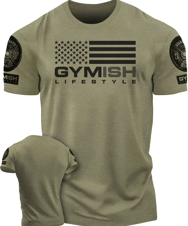 T-shirt pour homme imprimé en 3D pour le sport