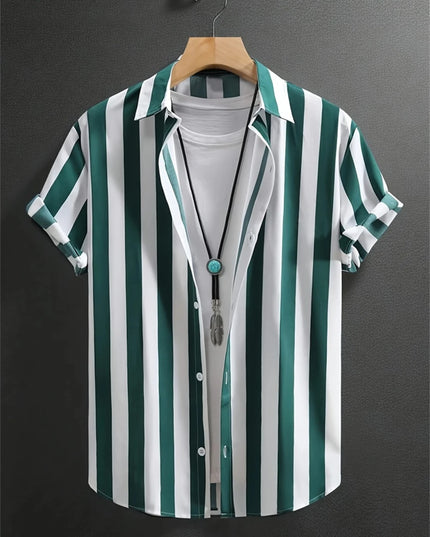 Chemise homme simple imprimée en 3D