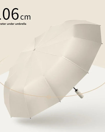 12 Bone Morandi Fully Automatic Umbrella Black Glue Sunscreen Sun Umbrella Plus Sun Umbrella Wholesale