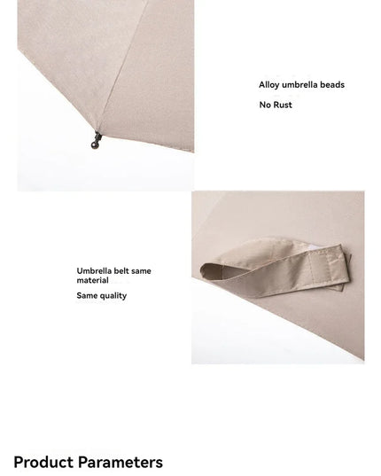 12 Bone Morandi Fully Automatic Umbrella Black Glue Sunscreen Sun Umbrella Plus Sun Umbrella Wholesale