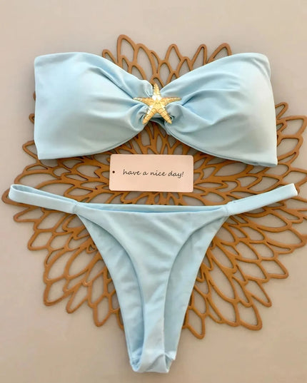 Maillot de bain bandeau brésilien