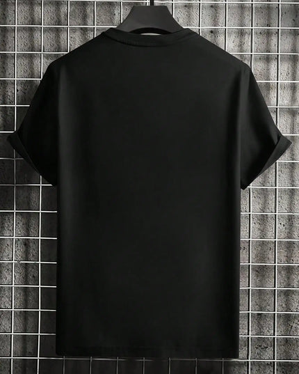 Artistic Letter A Peach Heart Printed Mens T Shirts Summer Cotton T-Shirt Casual O-Neck Clothes Hip Hop Oversized Short Sleeve