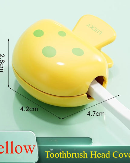 Étui de protection mignon pour brosse à dents de voyage