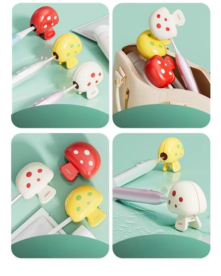 Étui de protection mignon pour brosse à dents de voyage