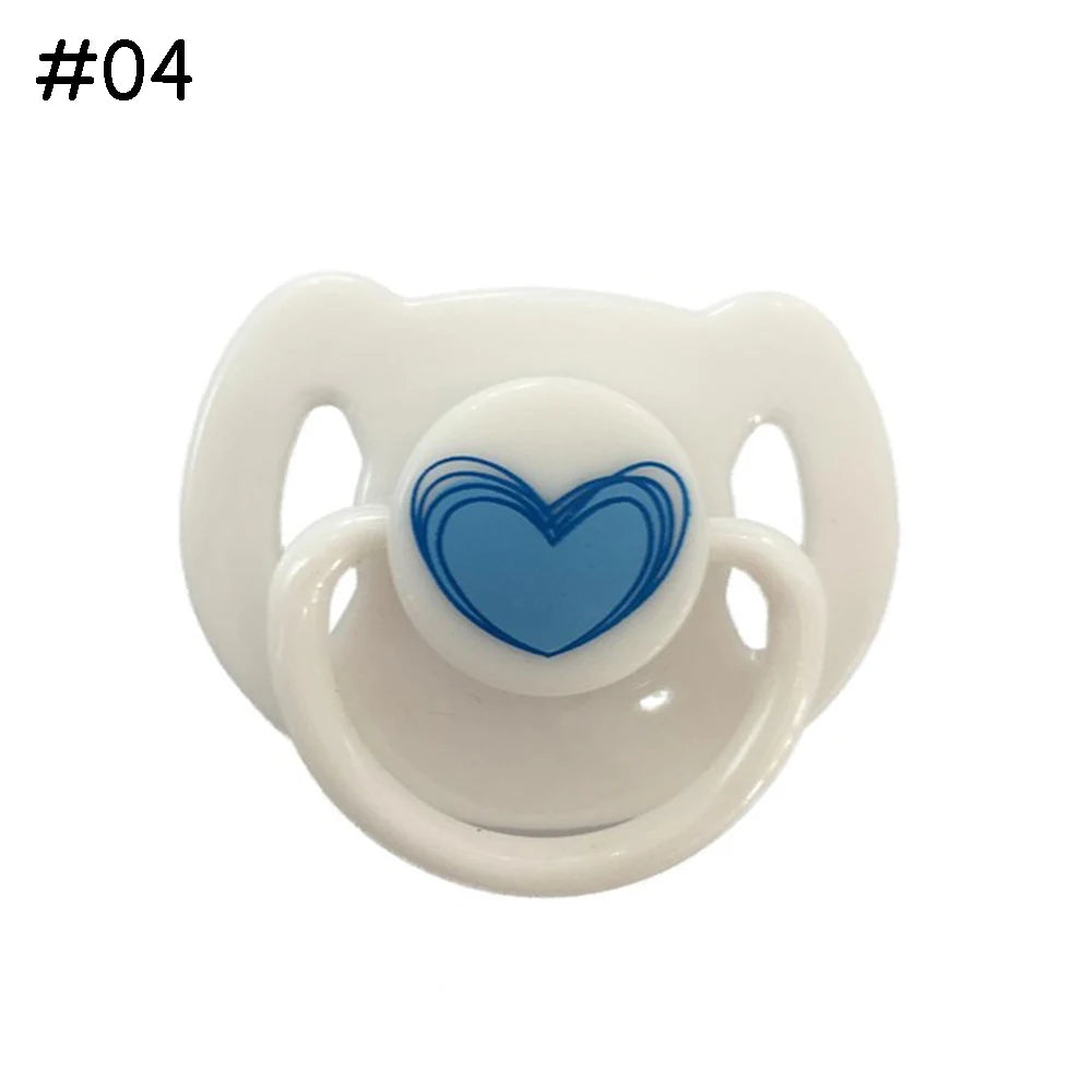 Sucette factice + tétines magnétiques pour poupées reborn, nouveau-né, jouet pour enfants, mignon et adorable, fournitures pour poupées