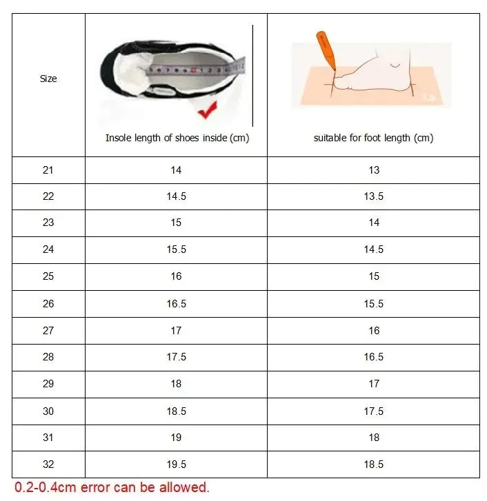 Chaussures de sport pour enfants