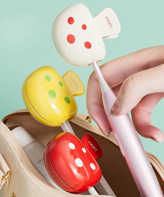 Étui de protection mignon pour brosse à dents de voyage