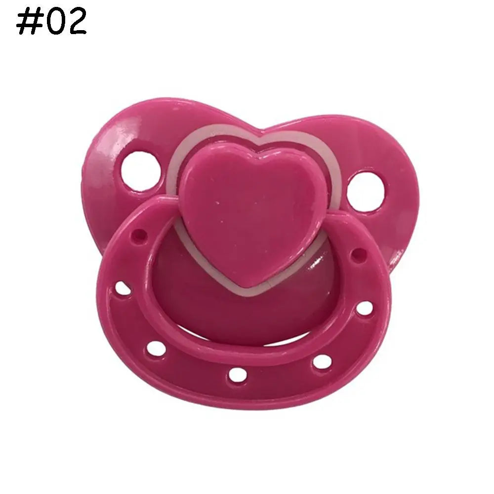 Sucette factice + tétines magnétiques pour poupées reborn, nouveau-né, jouet pour enfants, mignon et adorable, fournitures pour poupées