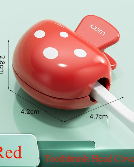 Étui de protection mignon pour brosse à dents de voyage