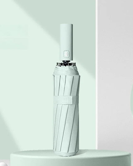 12 Bone Morandi Fully Automatic Umbrella Black Glue Sunscreen Sun Umbrella Plus Sun Umbrella Wholesale