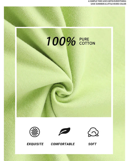 Artistic Letter A Peach Heart Printed Mens T Shirts Summer Cotton T-Shirt Casual O-Neck Clothes Hip Hop Oversized Short Sleeve