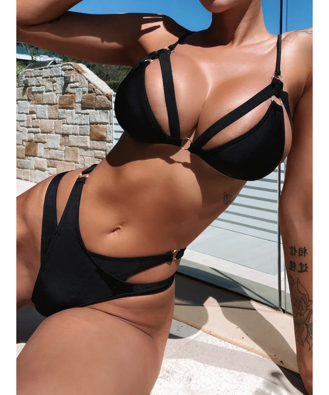 Ensemble Maillot de bain Bikini de plage Push Up