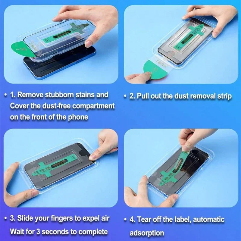 Lot de 3 films de protection d'écran mats oléophobes et anti-poussière pour iPhone 16, 15, 11, 12, 13, 14 Pro Max Plus, XS et 17