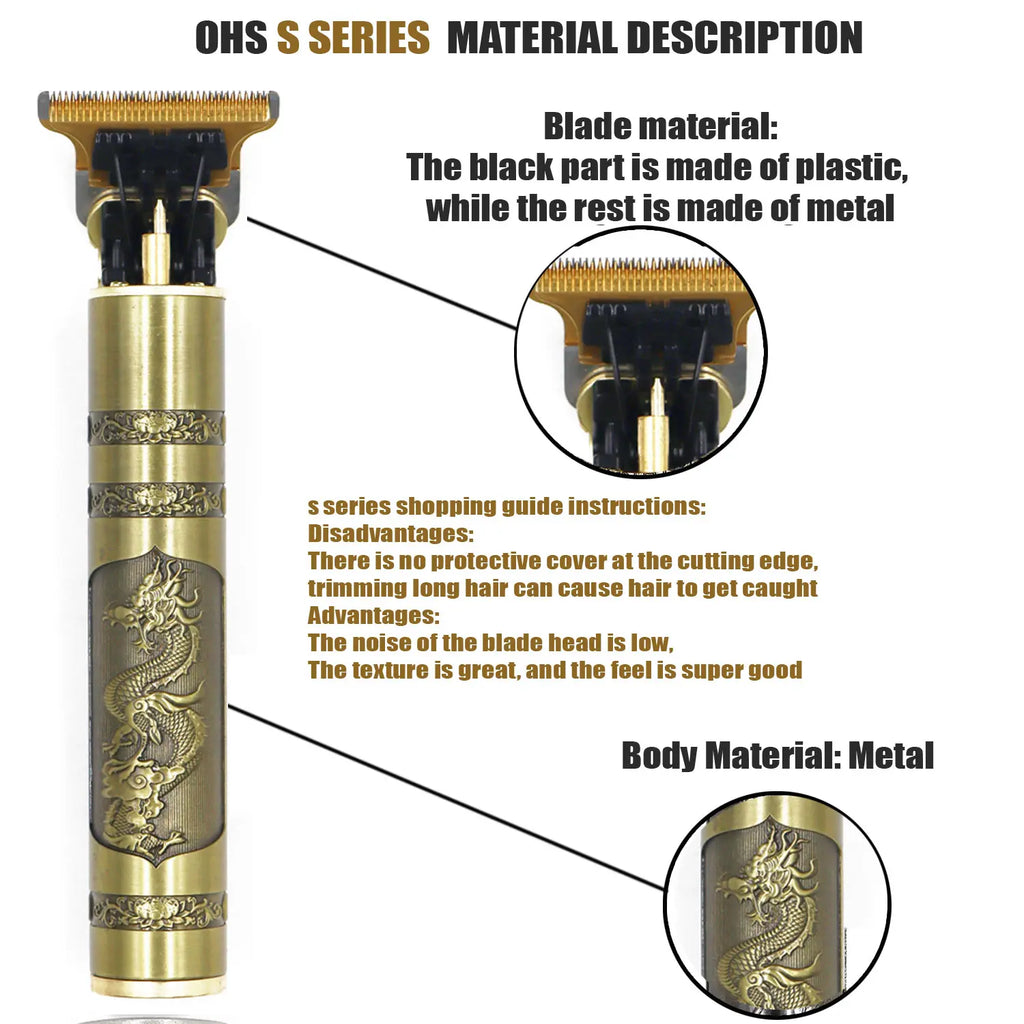 Tondeuse à cheveux T9 pour hommes, rasoir électrique