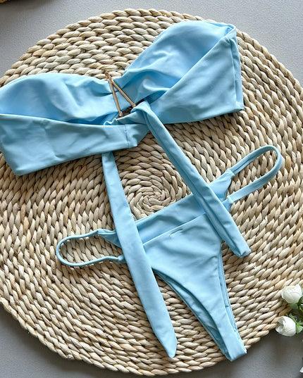 Maillot de bain bandeau brésilien