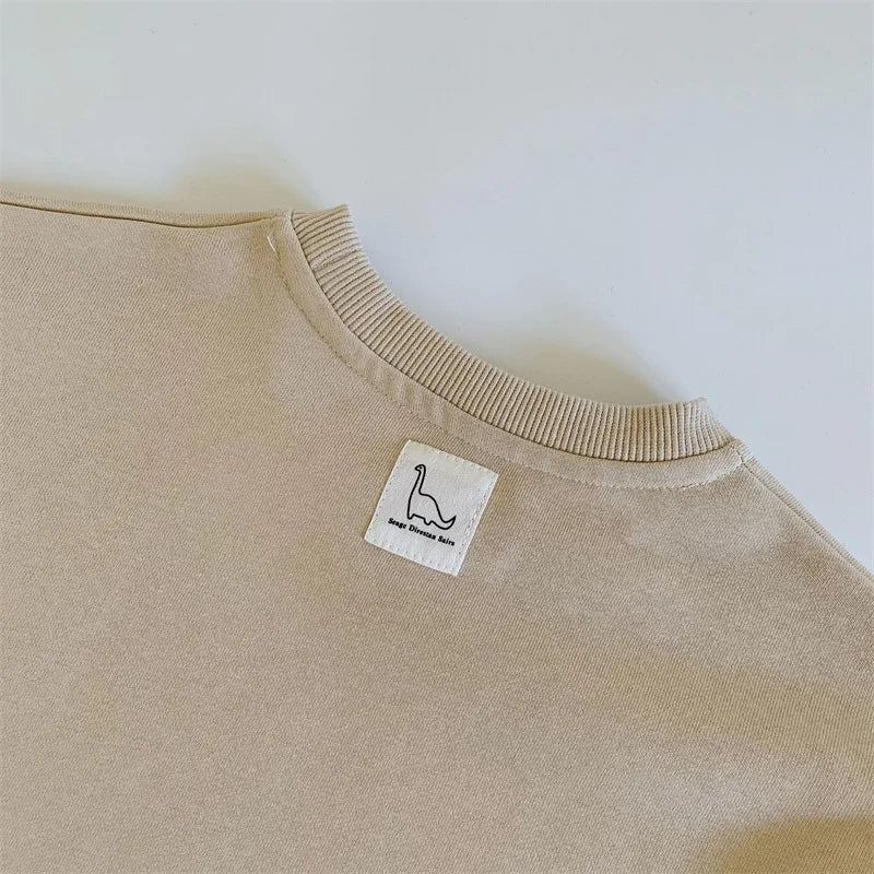 Sweats pour enfants Automne Hiver Dinosaure Pulls à manches longues pour garçons filles